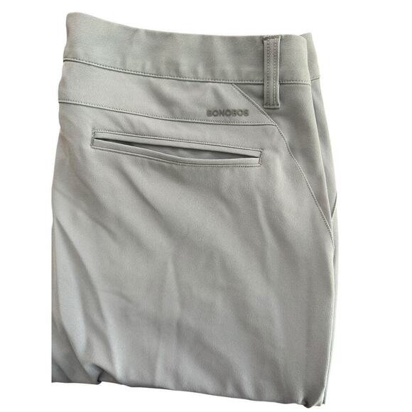 Bonobos Men's Gray Flat Front Straight Leg Golf Pants Size 36/30 - Picture 4 of 8